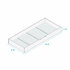 Stapelbed NOVA met slaaplade wit 90x200cm_